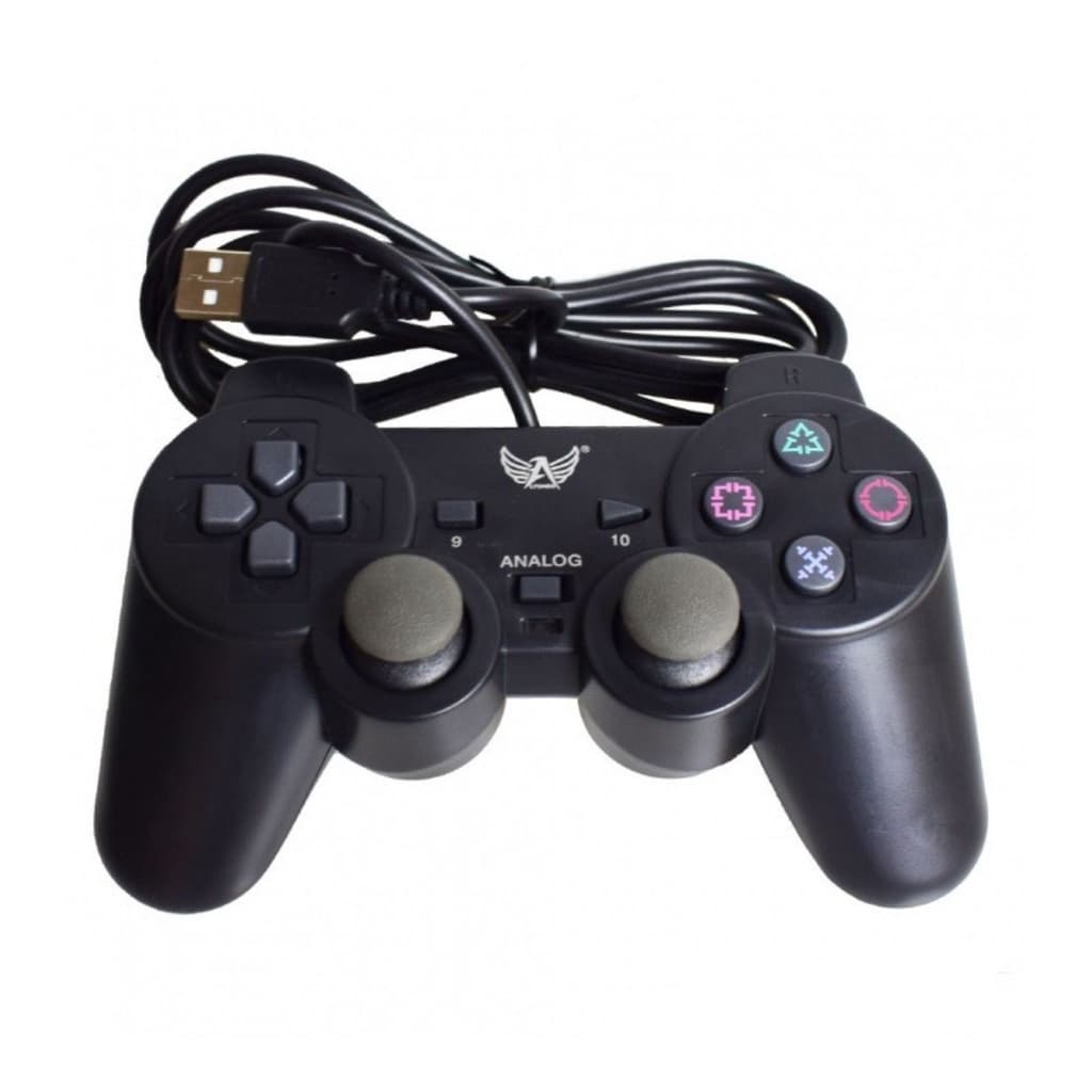 Controle Manete Usb Para Ps2 Computador Pc Notebook Play2