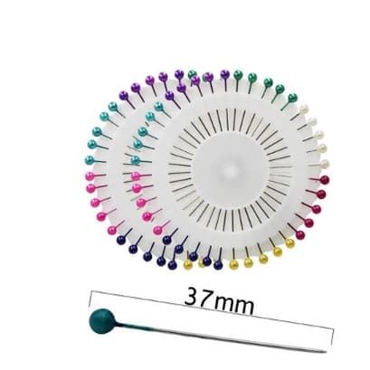 Alfinete de Cabeça AC-40 Bola Colorida com 120 Und