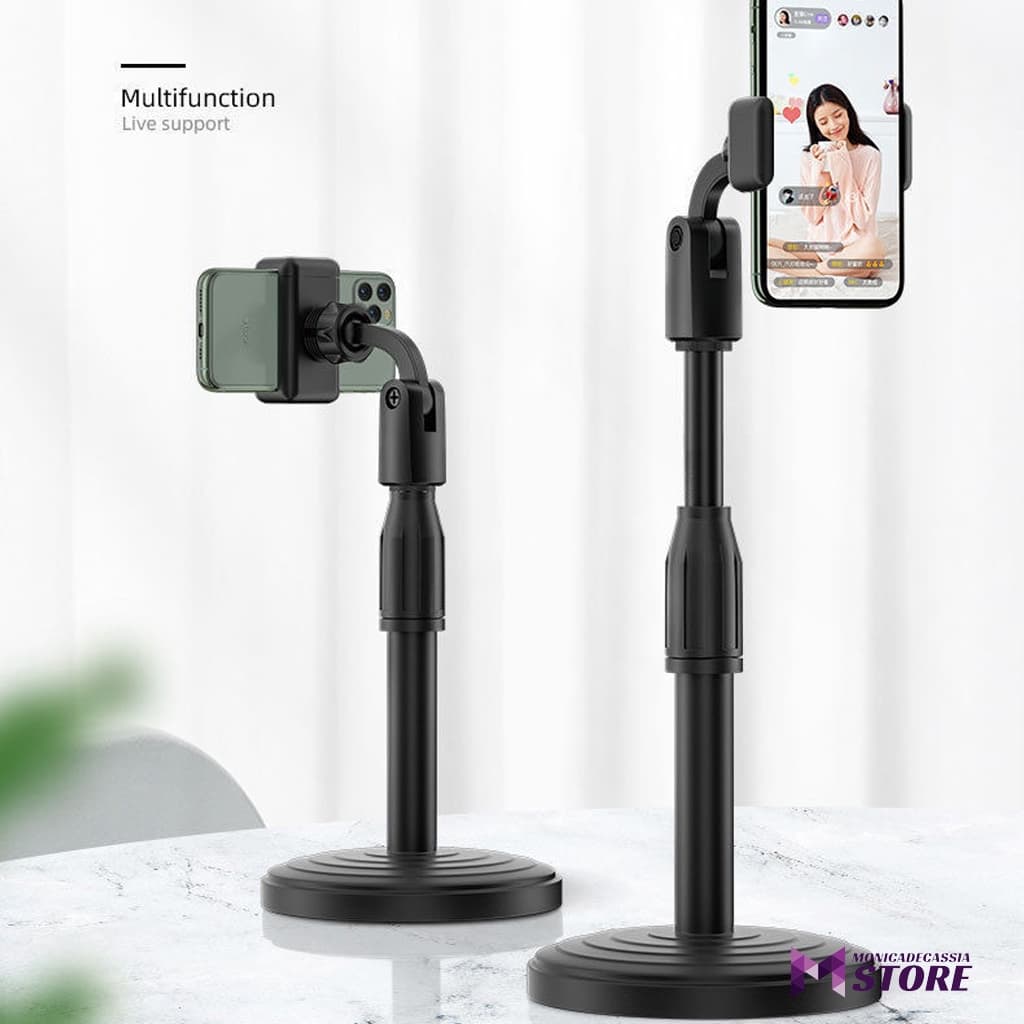 Suporte Celular Tripé  Articulado Mesa Portátil Selfie 360º