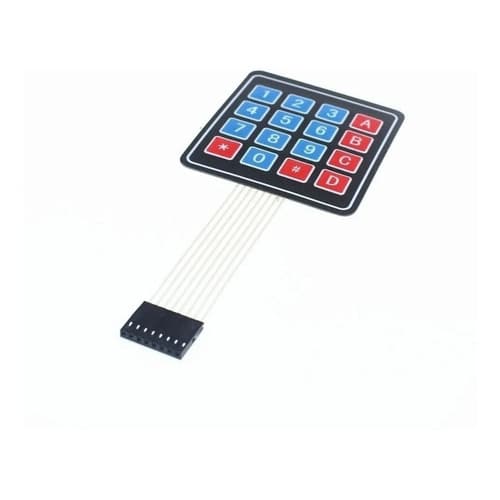 Teclado 4x4 Matricial Alfanumérico -- Arduino [ Código 254 ]