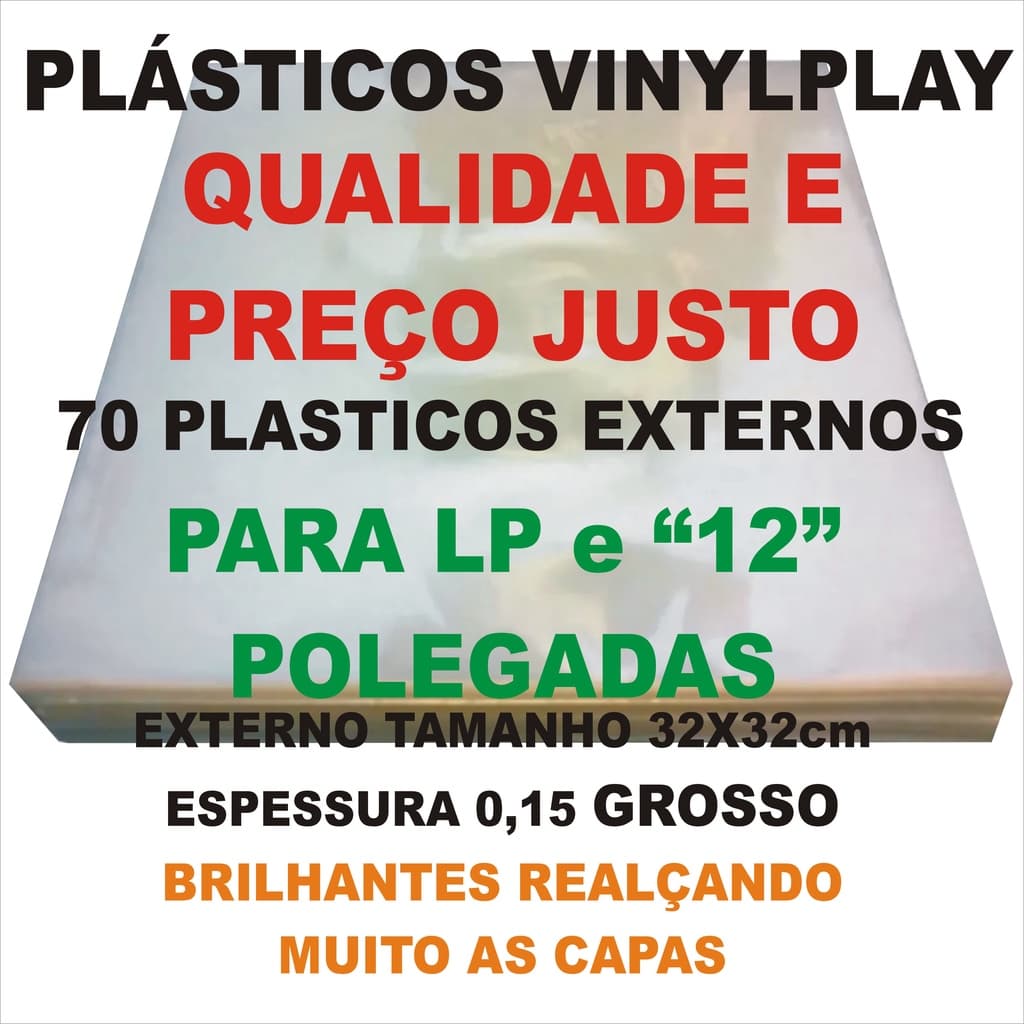 60 plasticos externos para Lp vinil disco