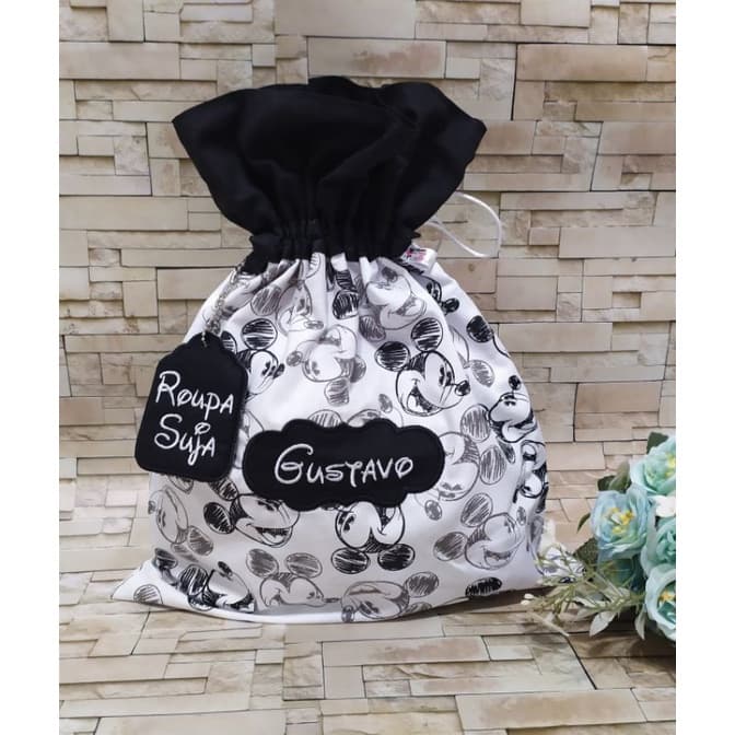 Saquinho Roupa Suja/Limpa Bebê