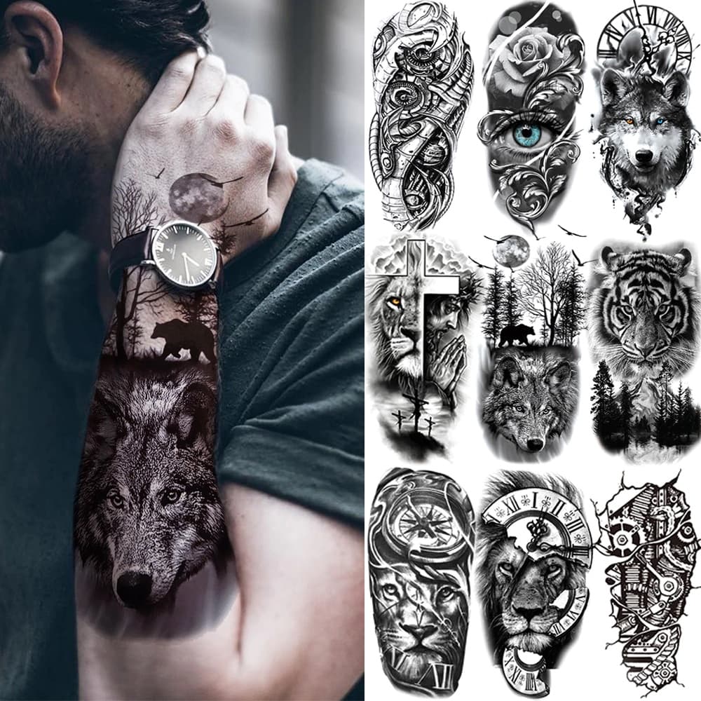 Tatuagem Temporária Tatoo Fake Realista de Alta Resolução e Longa Duração