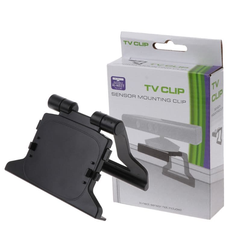 SK Durável Uso Preto TV Clipe Braçadeira Montagem Suporte Adequado Para XB 360 Kinect