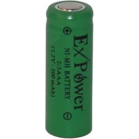 Bateria 2/3aaa 500mah 1,2v Ni-mh (10,5x28,5)mm