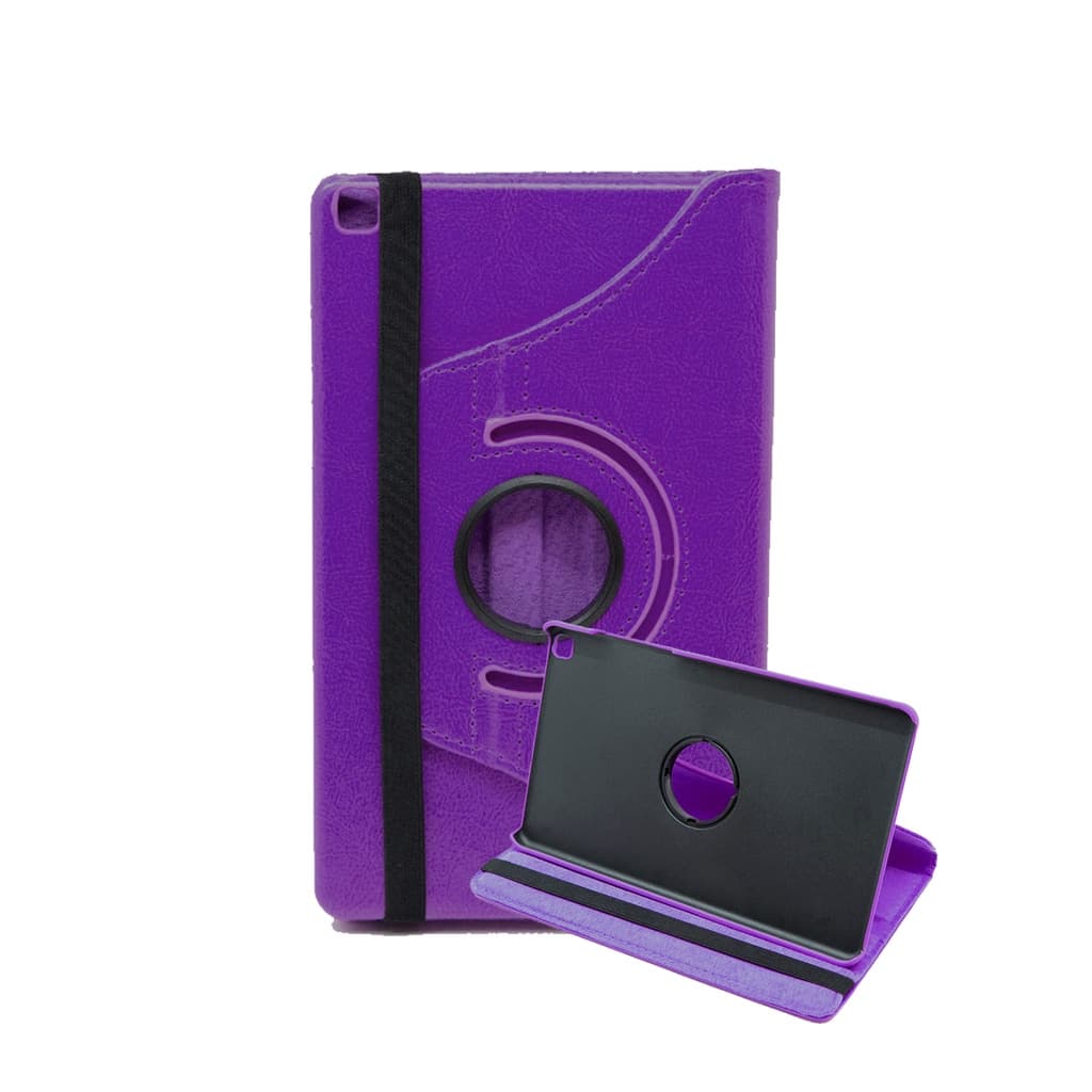 Capa Roxa Giratória Tablet Para Galaxy Tab A7 Lite 8.7