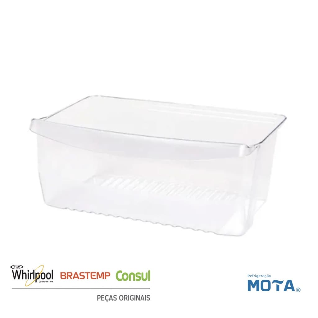 Gaveta Legumes Geladeira Consul CRA30 CRC30  W10212150 Original (SERVE APENAS EM GELADEIRA CONSUL)