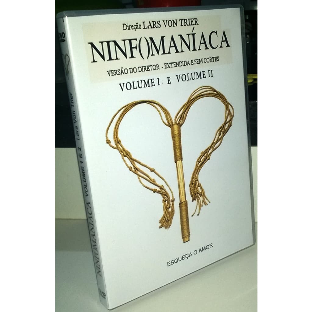 Box Dvd Ninfomaníaca Versão Do Diretor Extendida Vol. 1 E 2 - Lars Von Trier