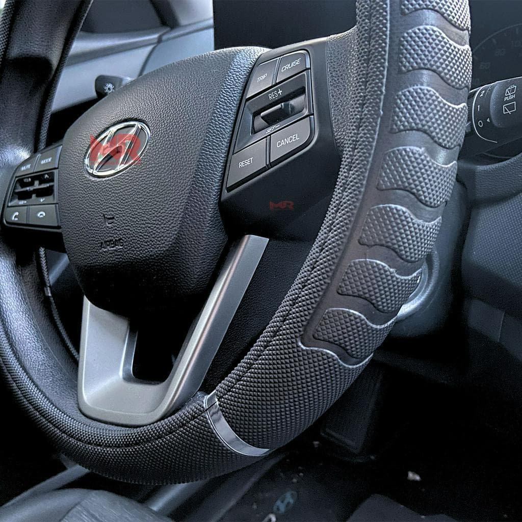 Capa de Volante Universal Anel Cromado