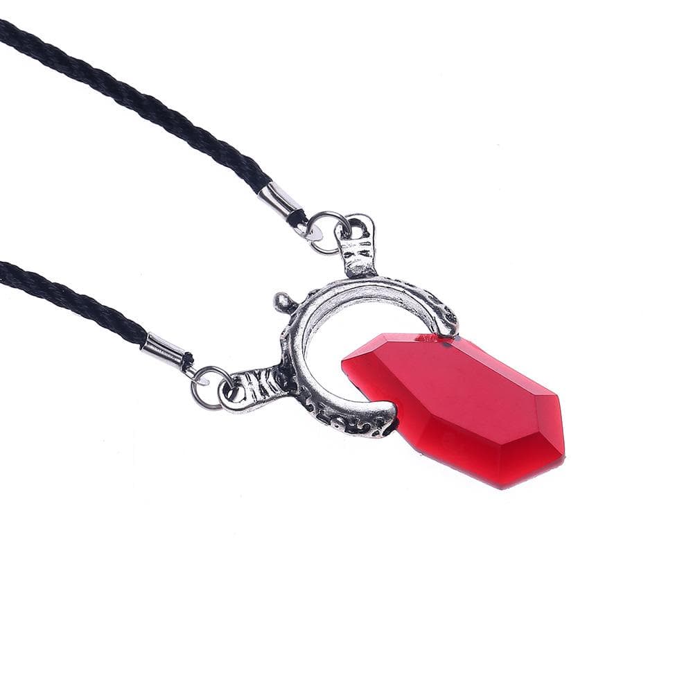 Colar Unissex Pingente De Devil May Cry Série De Jogo Eletrônico Ação E Aventura Azul E Vermelho Cosplay Anime Ótima Bijuteria Para O Uso Do Dia A Dia Lindo Presente Geek