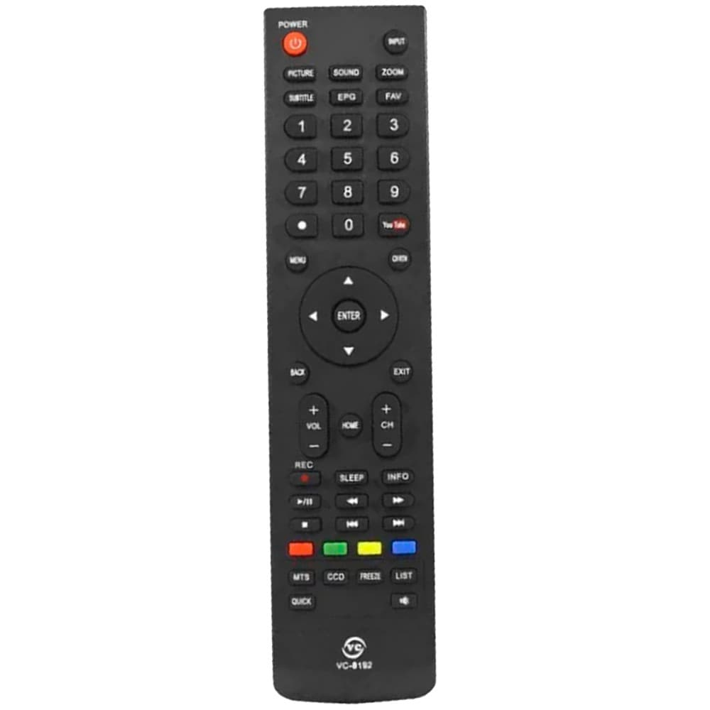 Controle Remoto Para Tv Lcd Semp Toshiba Vc-8192