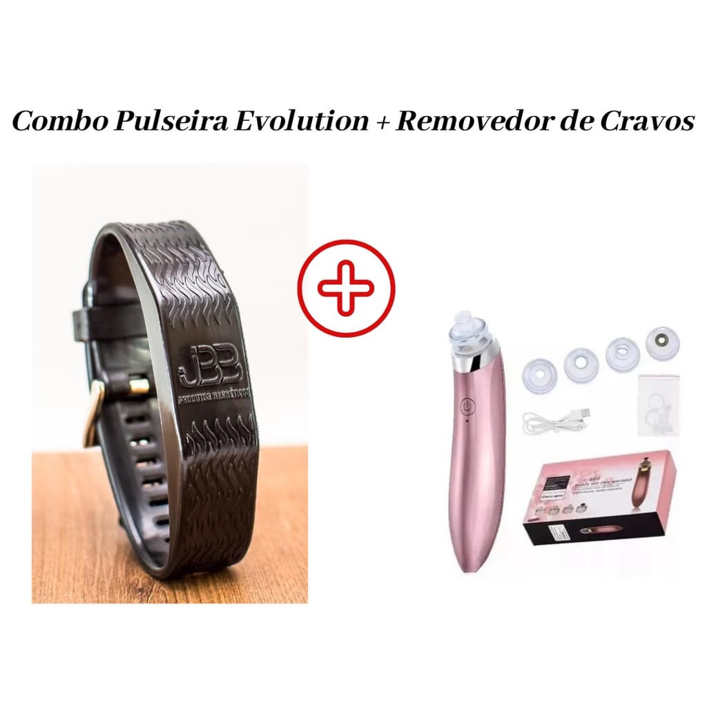 Combo Removedor de Cravo + Pulseira Infravermelho Jbb