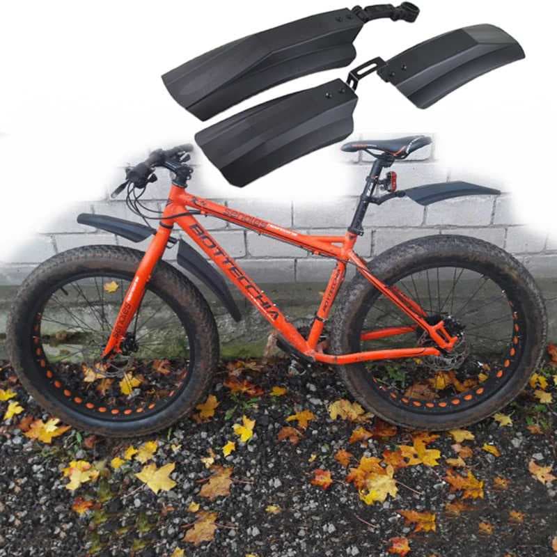 Protetor De Lama Dianteiro E Traseiro Para Bicicleta MTB