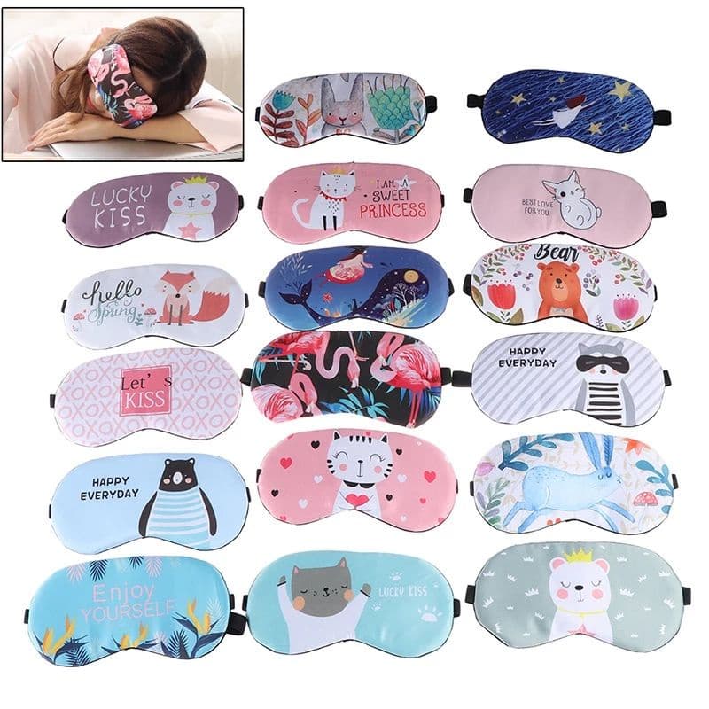 Máscara para Dormir / Tapa Olho / Máscara de descanso / Pijamas / Máscara de Olhos Para Viagem