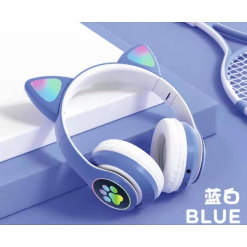 Fone De Ouvido Gatinho Bluetooth Rgb Com Microfone ChamadaFone Orelha De Gato Gatinho Cat 5.0 Bluetooth Ear Com Led Rgb Headphone Original