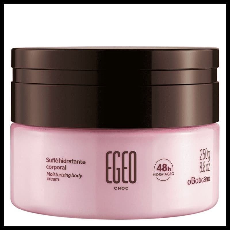 Suflê Hidratante Desodorante Corporal Egeo Choc, 250g