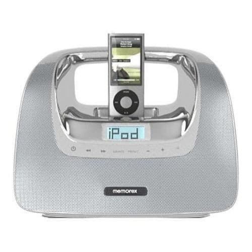 Caixa de som Mini Move Portátil Boombox Memorex iPod C Controle Remoto - 127V