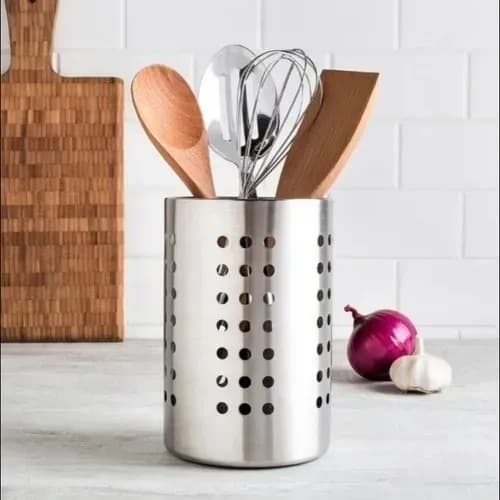Porta Talher Inox uma Peça Útil e Decorativa para Valorizar Sua Cozinha