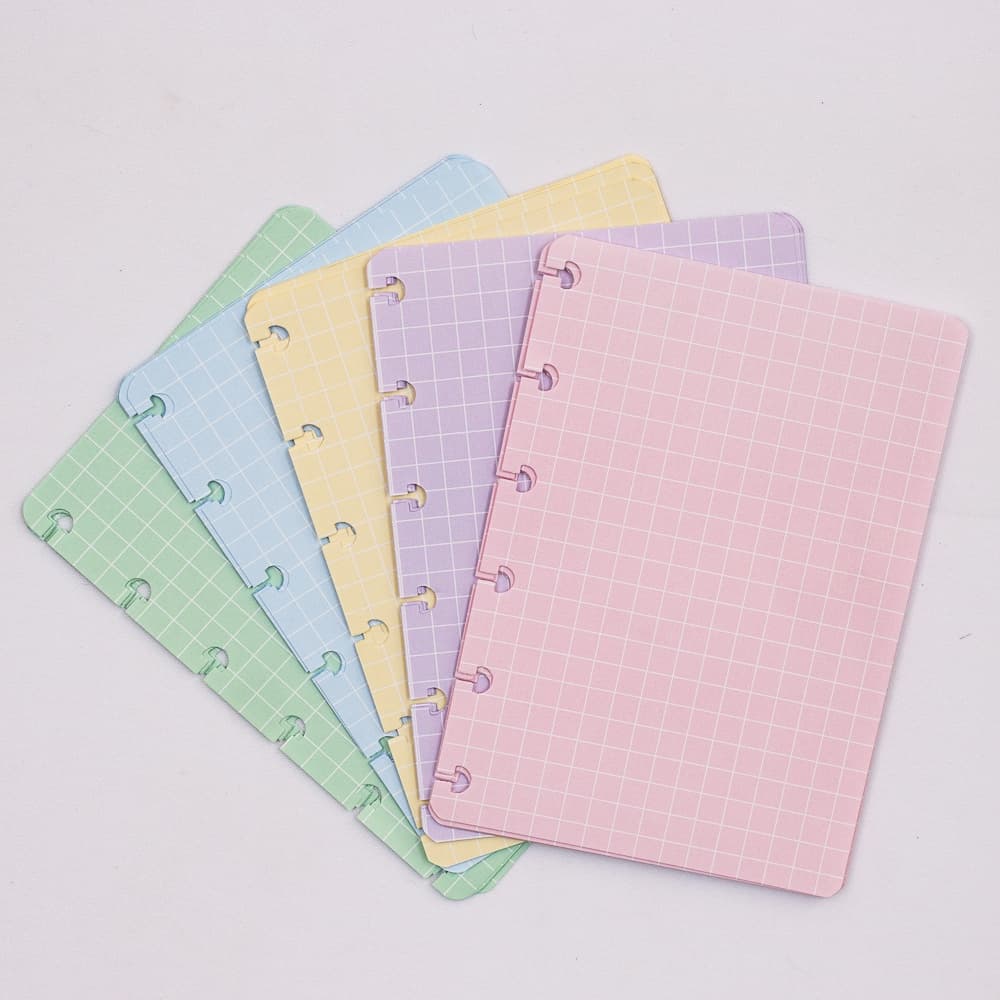 Refil Caderno de discos Pequeno (Coleção Basic ) Bloquinho