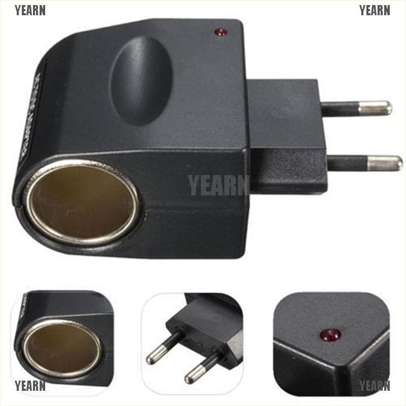 Yl Premium Ac Para Dc 12 V 220 V Parede Power Plug Ue Isqueiro Do Carro Adaptador Br