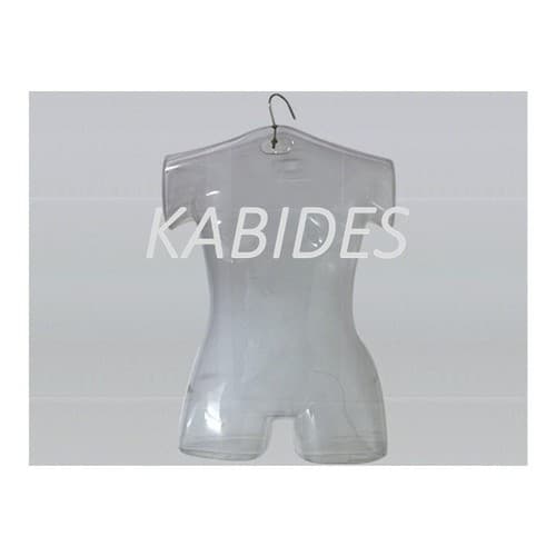 5 Cabides Collant Infantil Transparente Pacote Com 5 Cabides , Moda Praia, Fitness, Busto, Manequim