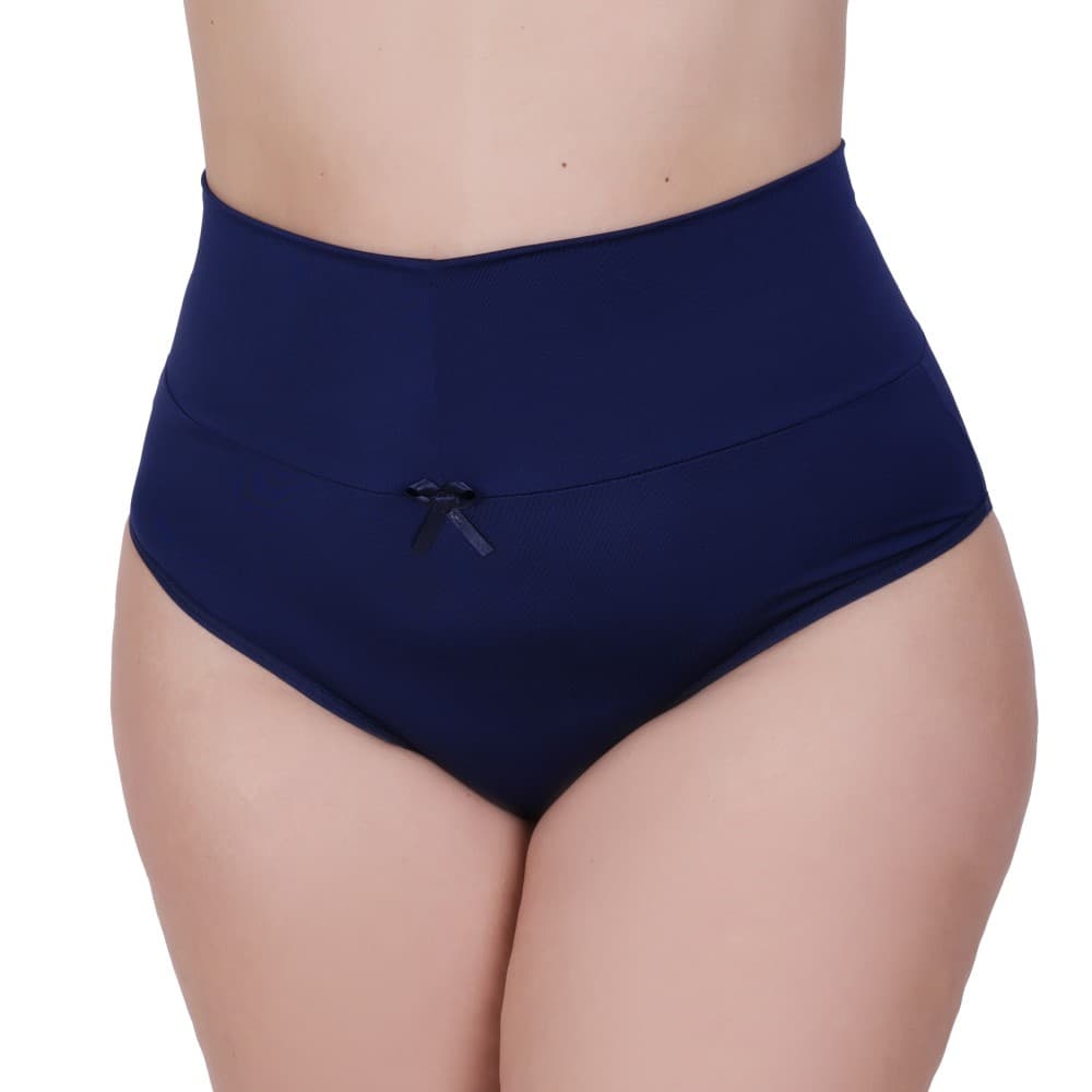 Calcinha Plus Size Cintura Alta Tanga Grande Cós Alto 50 52 54 56 Thamires Plus