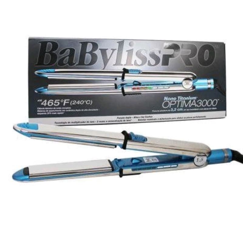Chapinha Babyliss Pro Nano Titanium 465°F Optima 3000 Bivolt (qualidade garantida produto importado)