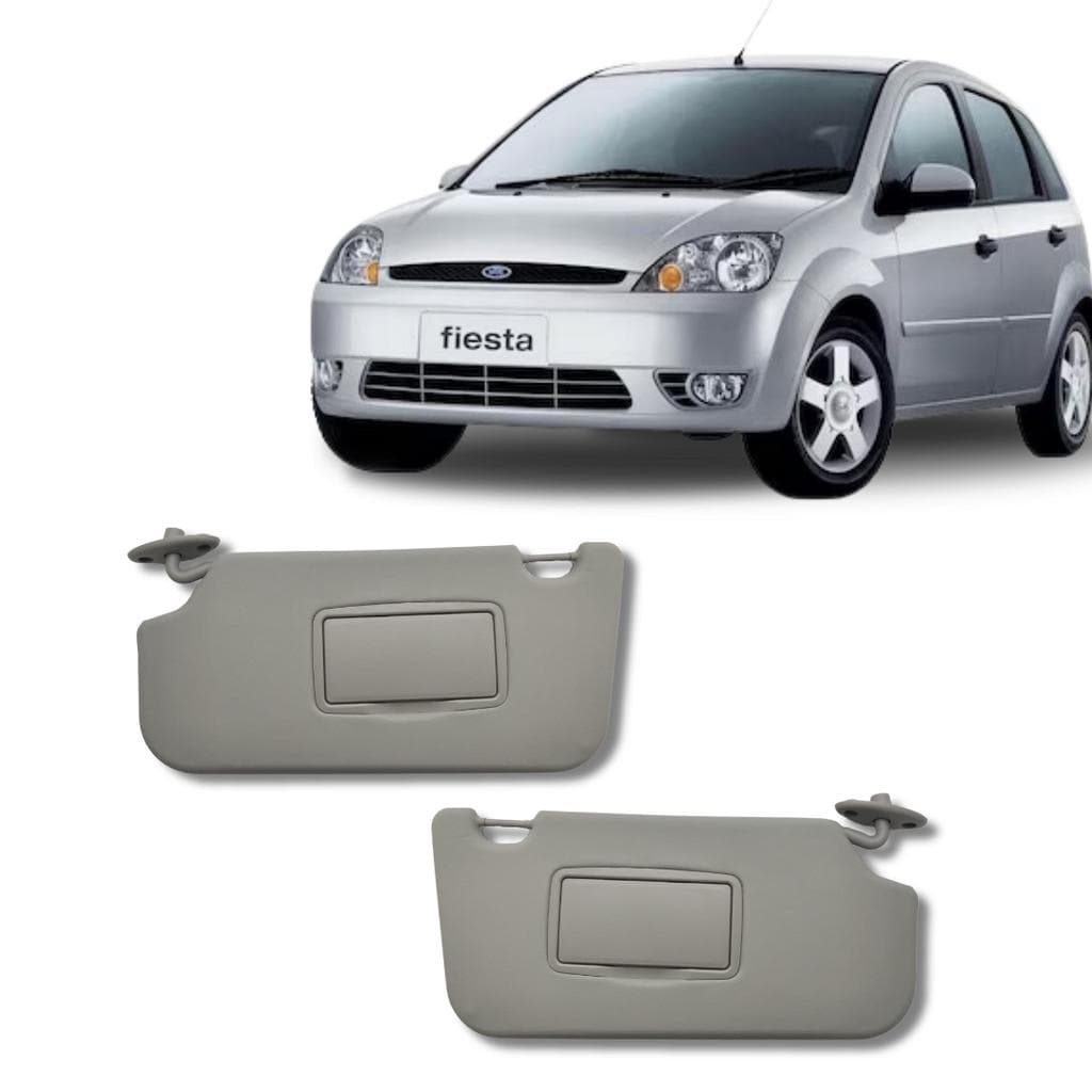 Quebra Sol Ford Fiesta (2003/2012) Com Espelho Lado Direito ou Esquerdo