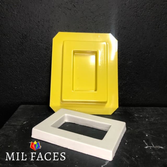 Forma para Moldura Gesso para Caixa de Tomada 4x2