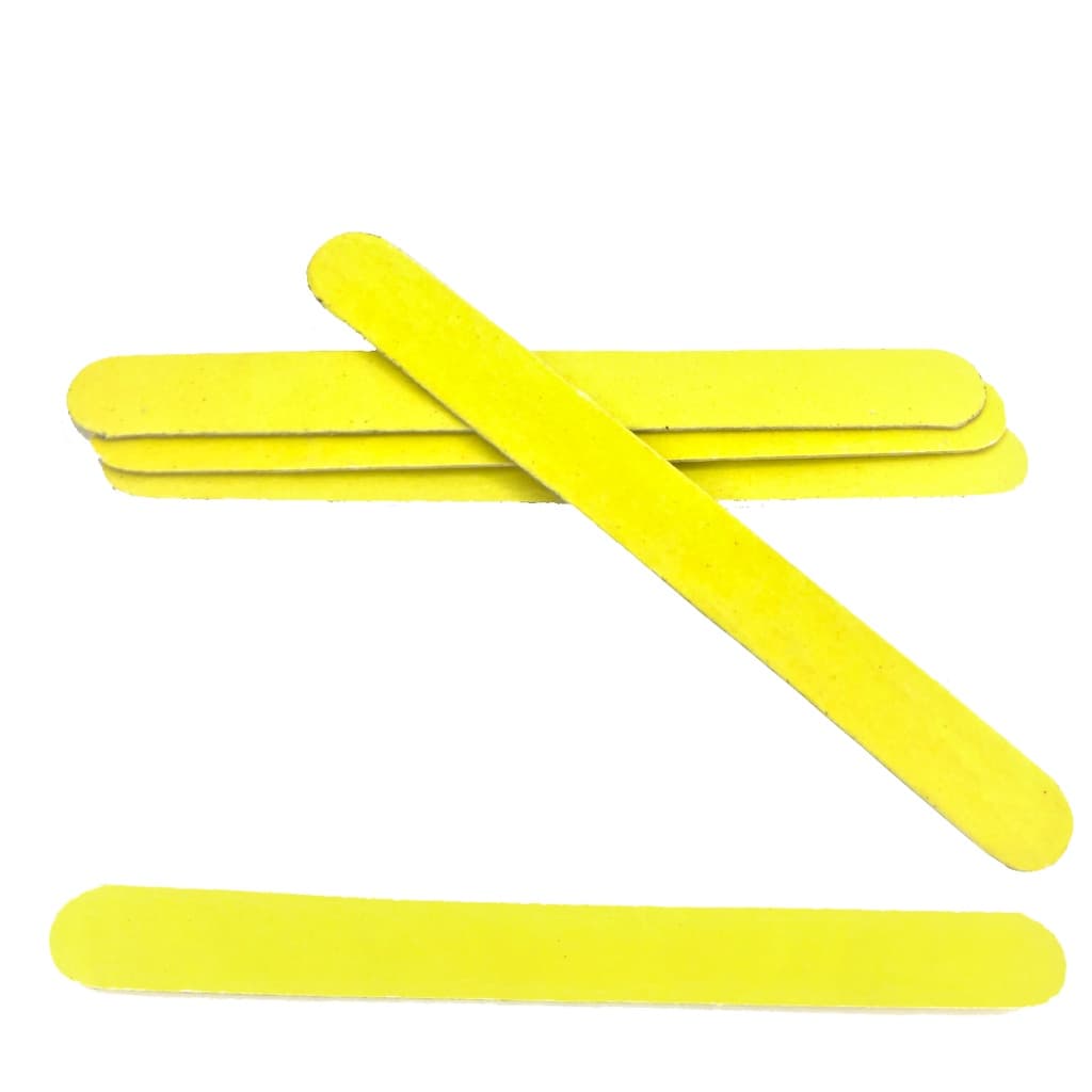 12 unidades lixa de unha big canário 16,5 cm