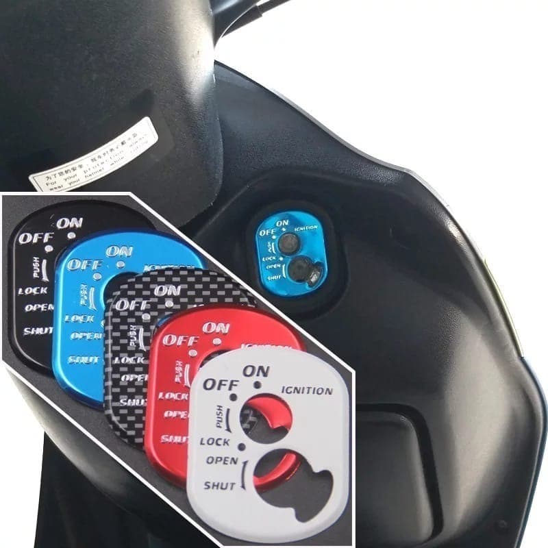 Adesivo Protetor Relevo Chave Ignição Moto Honda Lead 110 REF:06Z8 RSI