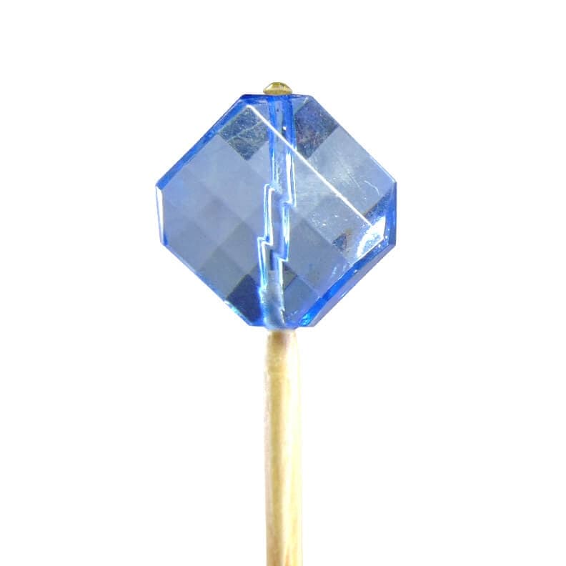 10 ou 20 Varetas Decorativa para Aromatizador / Difusor Cristal Azul 1un
