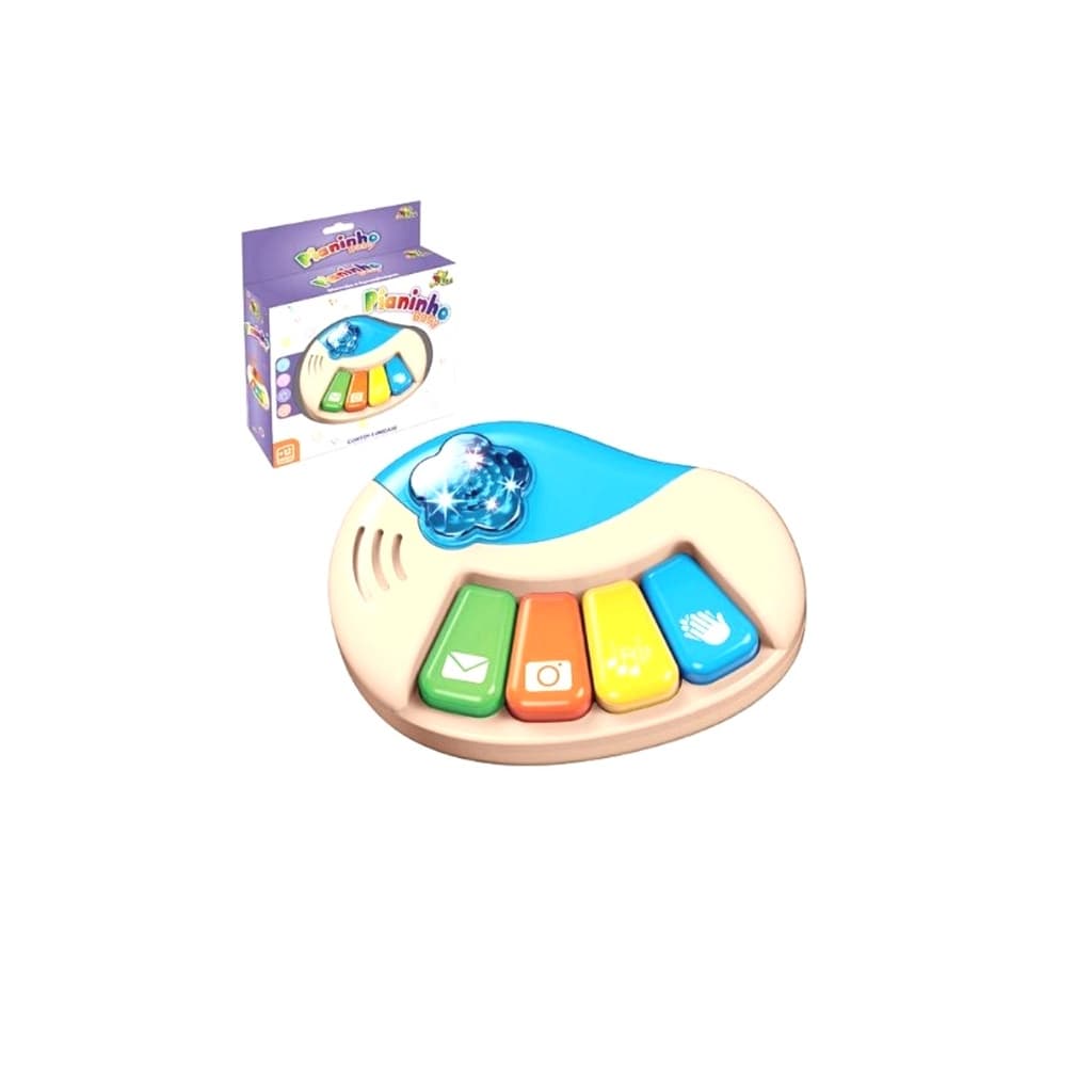 Pianinho Baby Teclado Musical Educativo Brinquedo Infantil