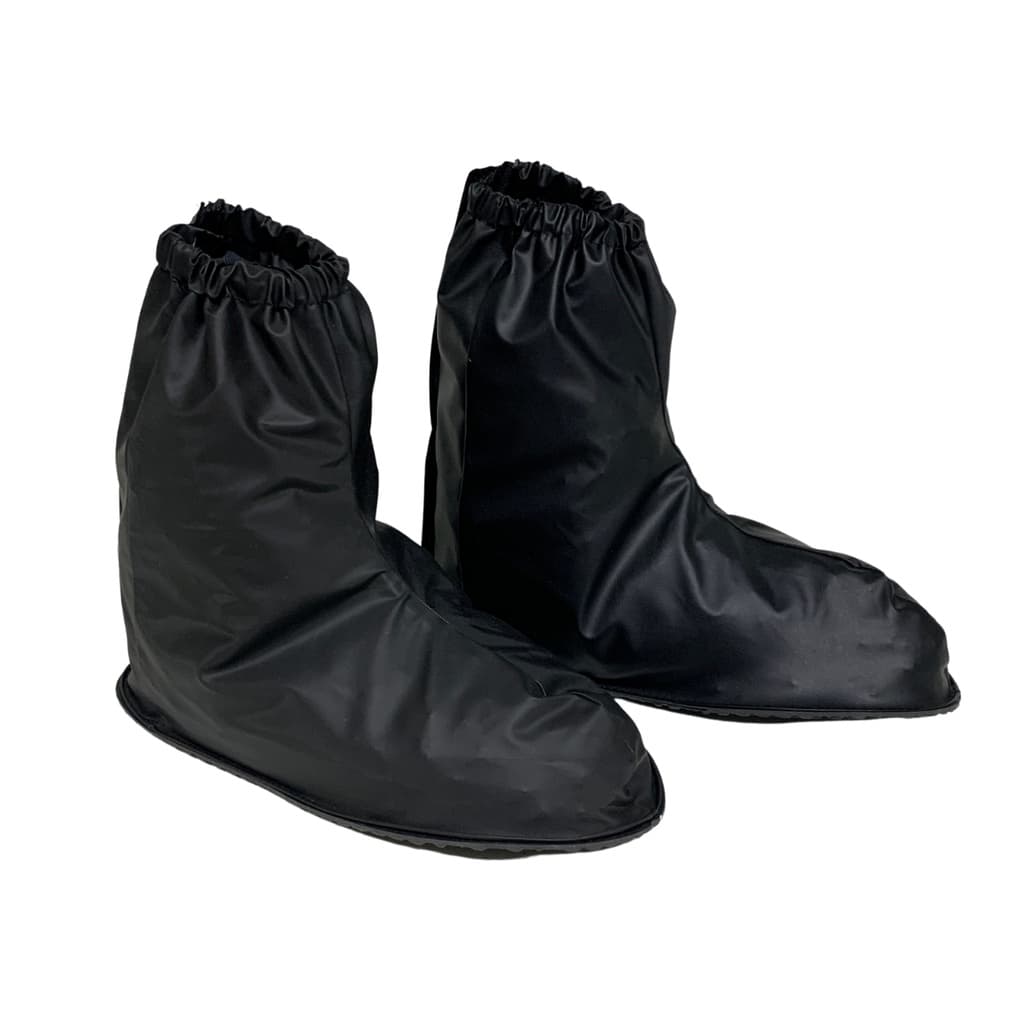 Bota Galocha Polaina 100% Impermeável Moto Motoqueiro Motoboy Protege o Calçado Com Solado Zíper Velcro e Elástico