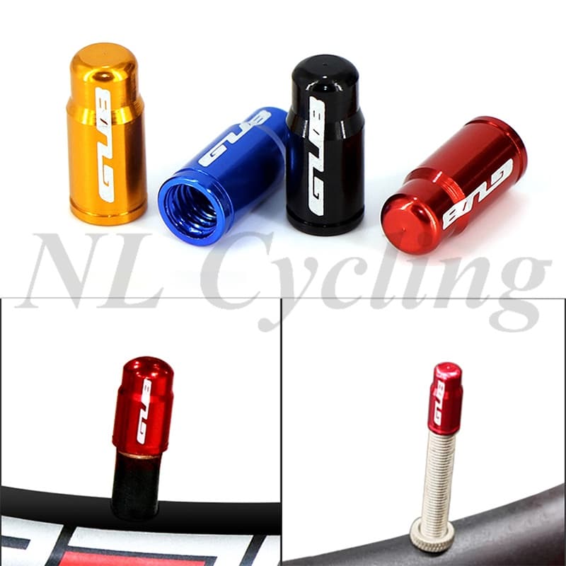 【 Boutique & Stock 】 1pc GUB Pneus De Bicicleta De Alumínio Tampa De Ultraleve Estrada Schrader Presta Pneu Va