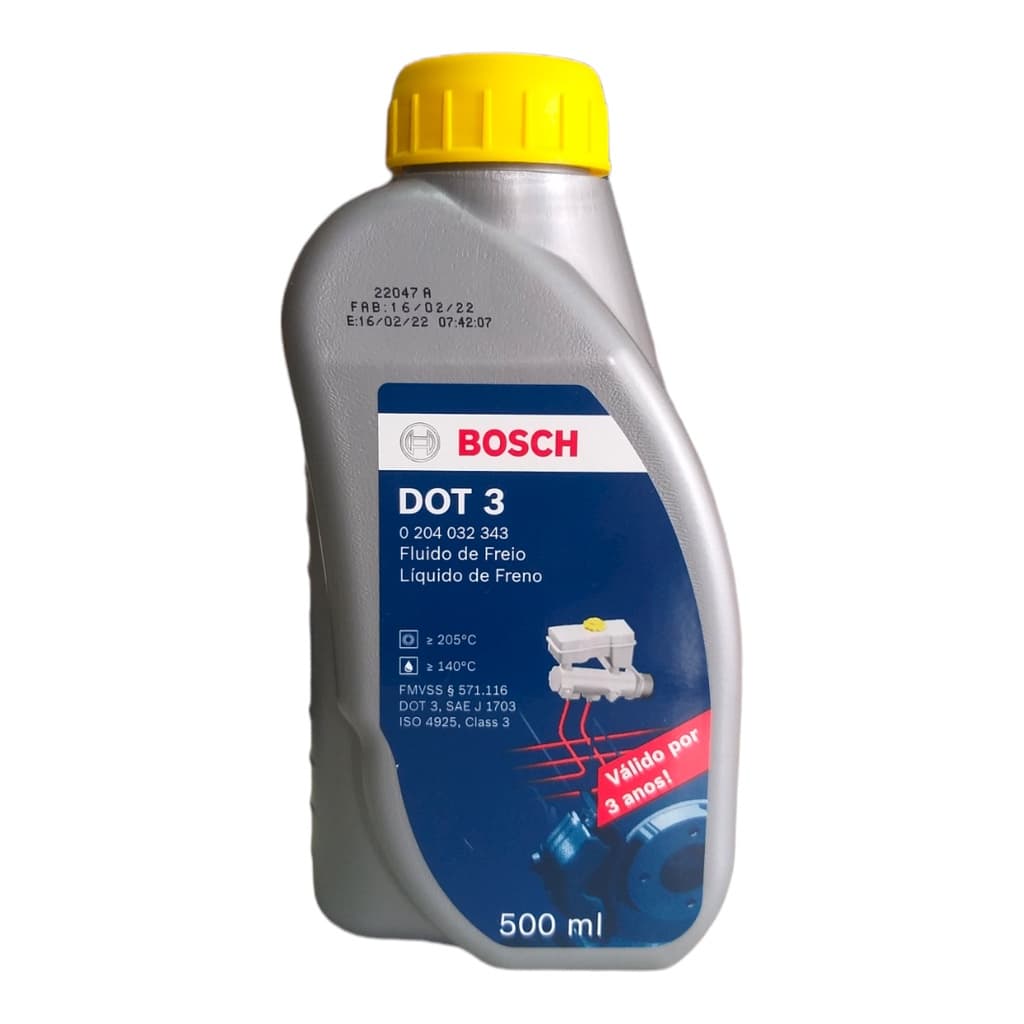 Fluido de Freio Bosch Dot 3 500ml
