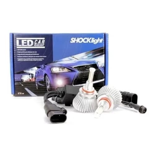 Kit Super Led Lâmpada H1 H3 H7 Hb3 Hb4 6000k 3200 Lumens 35w