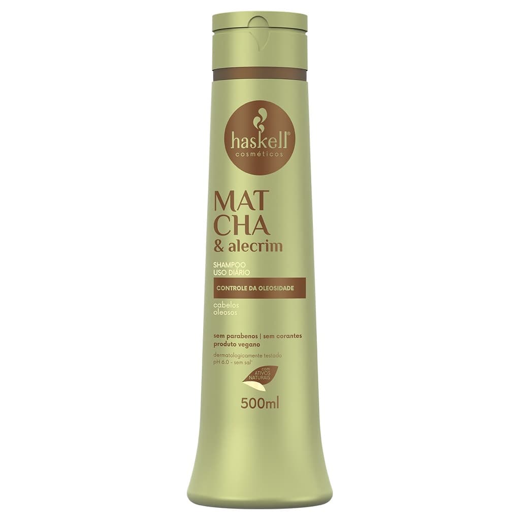 Shampoo Haskell Matcha & Alecrim 500ml