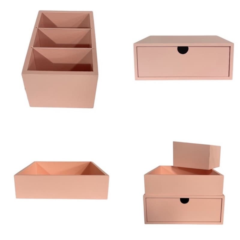organizadores rosa (modelos variados)