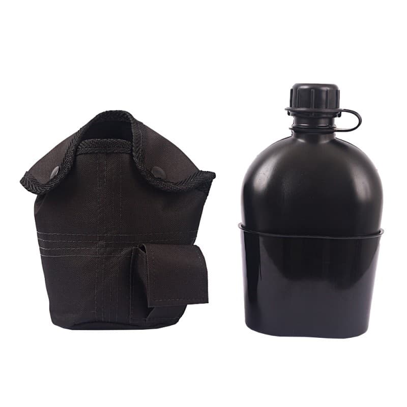 Kit River Cantil + Caneco Para Cantil Polipropileno + Porta Cantil Usa Com Presilha Preto - Atack