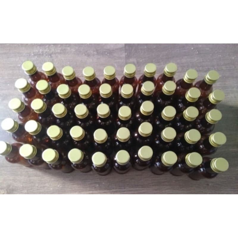 50 peças.frascos mini garrafinha pet modelo amarula 60ml com tampa dourada,para lembrancinhas.