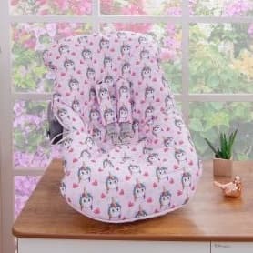 Capa Para Bebe Conforto Menina Unicornio