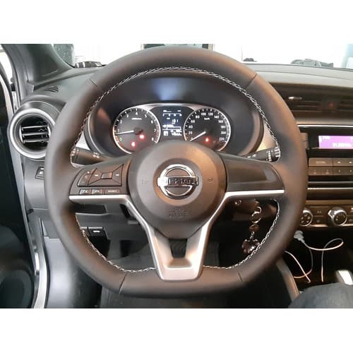 Capa De Volante Costurada Kiks Liso (linha Prata)