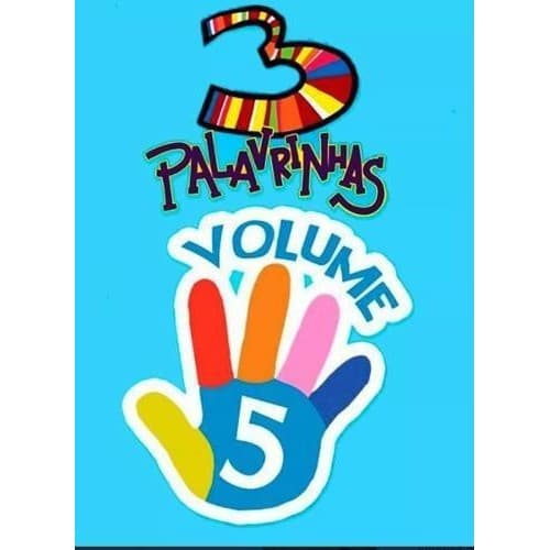 Dvd 3 Palavrinhas Volume 5 Gospel Infantil - Lançamento