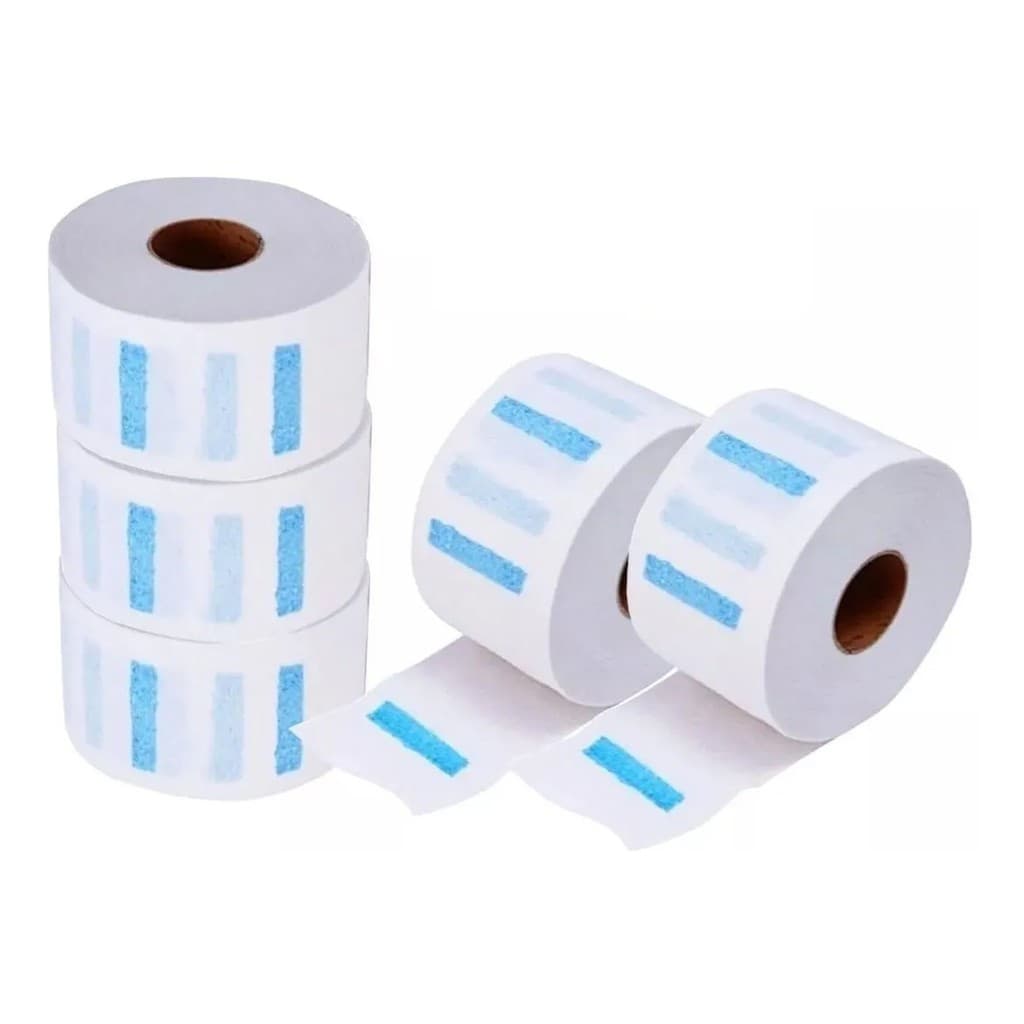 Kit 20 Tubos de Gola Higiênica Caixa 10000 Un Protetor Descartável para Pescoço Profissional
