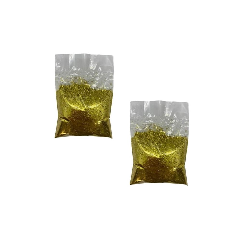2 Unidades Glitter Super Flocado 10g - 25g - 50g + Brilho - Varias cores.