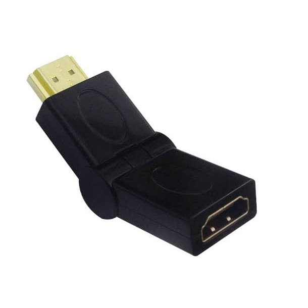 Adaptador Hdmi 180- 90 Graus Macho x Fêmea ARTICULADO