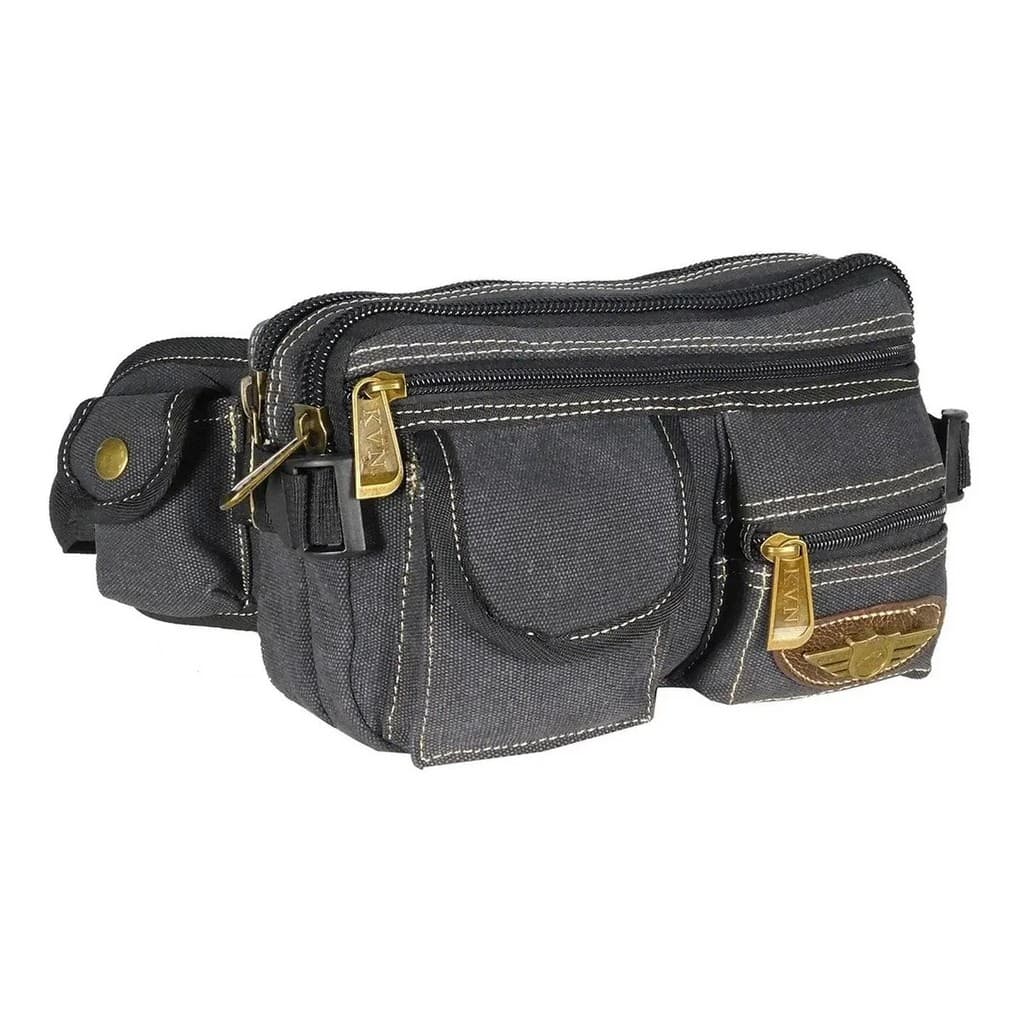 Pochete Masculina Em Lona Reforçada E Forrada Kvn