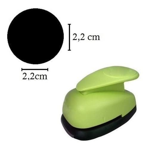 Furador Scrapbook Para Papel Jumbo - Circulo 2,2cm