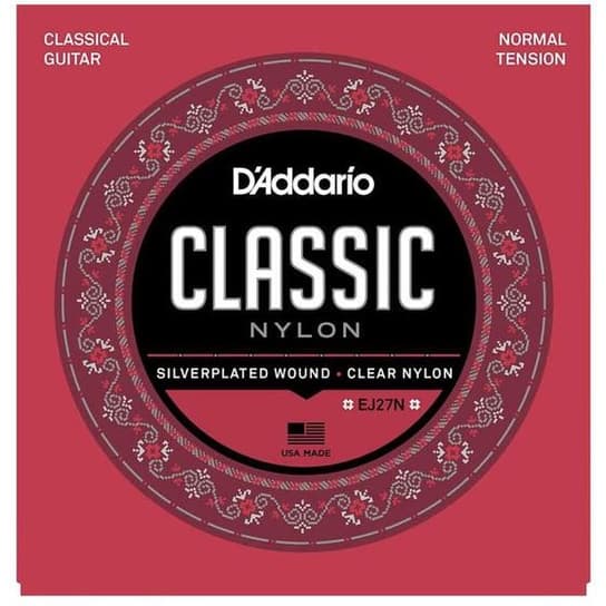 Encordoamento Daddarío para Violão Nylon EJ27N Classic